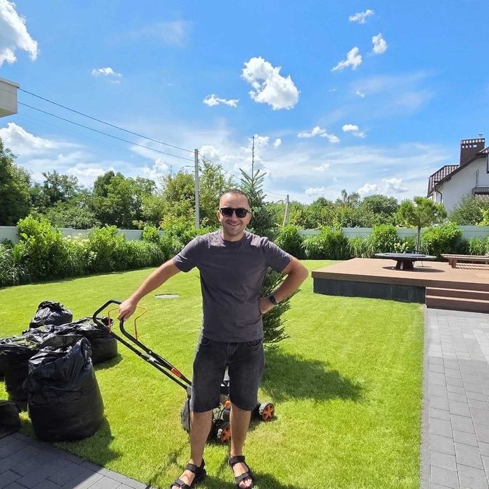 Косіння трави, покіс чагарників, стрижка газону, культивація грунту