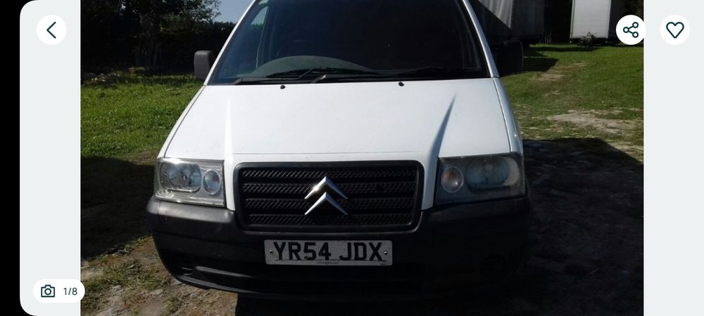 Бампер Фіат Скудо 1996-2010 року.