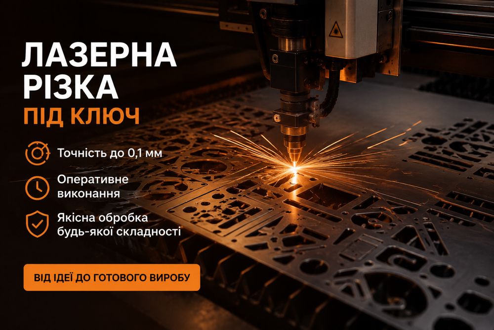 Лазерна різка під ключ