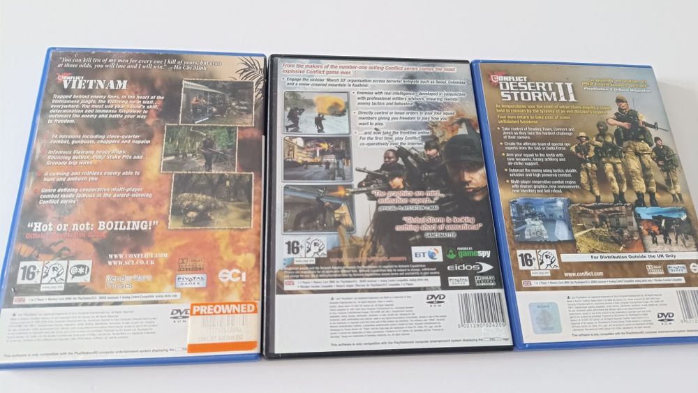 Seria gier Conflict / Vietnam, Desert Storm II, Global Storm / Vietna