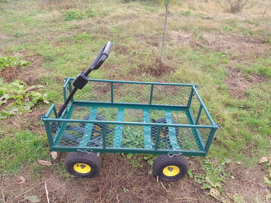 Садовая тележка, тачка на 4-х колесах