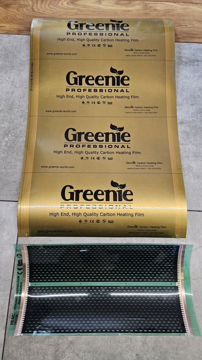 Folia grzewcza 80w/m2 80cm +25cm +20cm