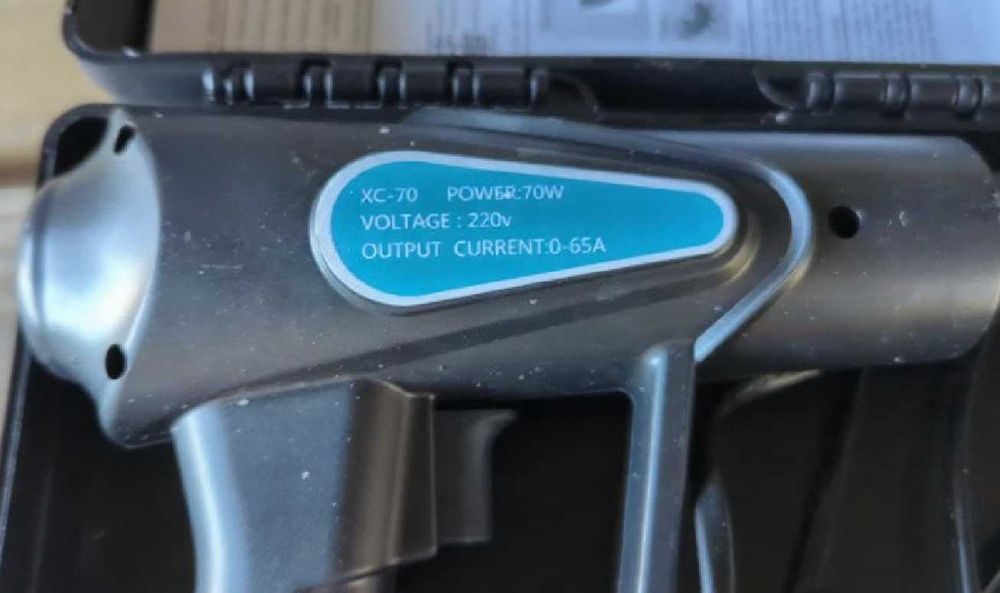 Паяльник для ремонту пластика 200 скоб пайка бампера термостеплер