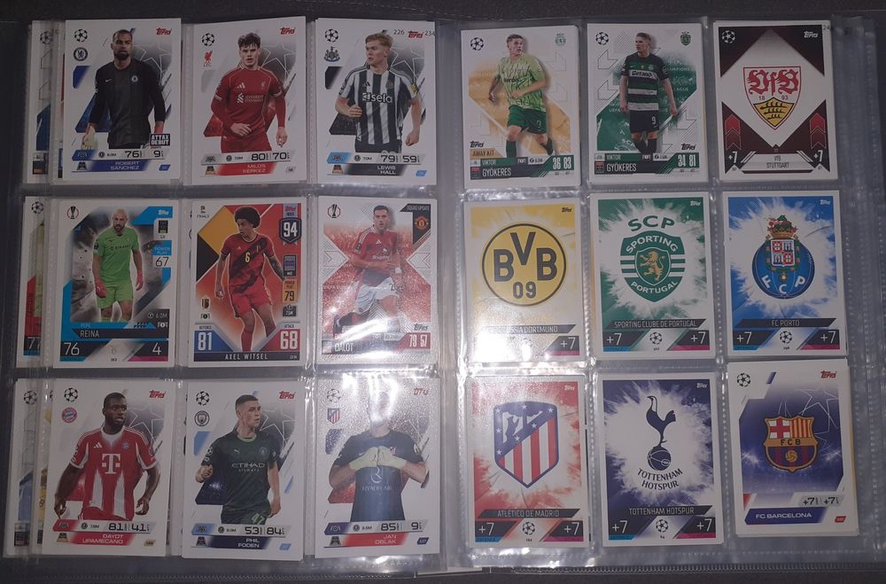 Vendo cartas futebol - Parte 2
