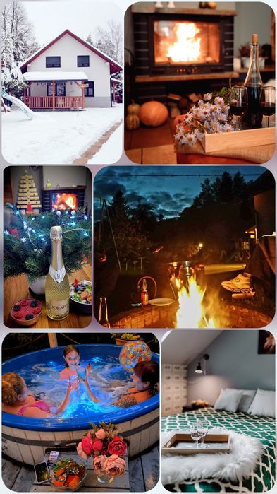 Całoroczne Domki Radawa rodzinne komfortowe 10osób BALIA