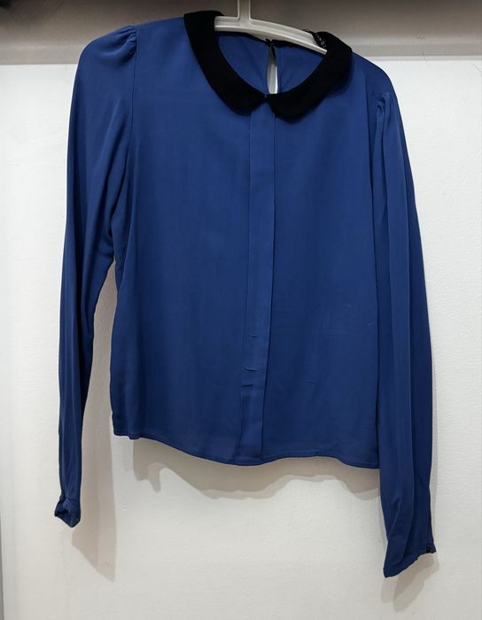 Camisa azul Zara