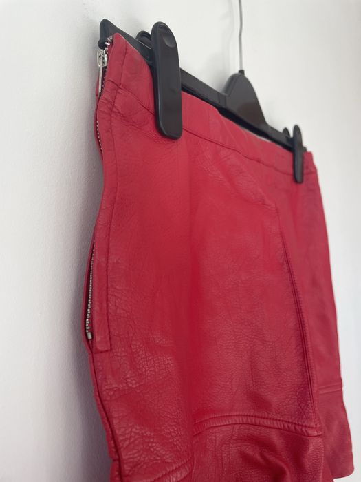 Ekoskóra - spódnica mini