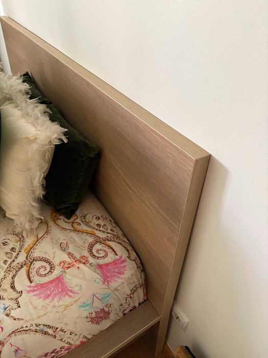 Cama Casal IKEA MALM 160x200 com Estrado LÖNSET Premium Incluído 50% de Desconto