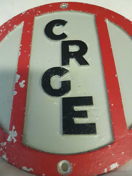 Antigas Chapas Identificadoras CRGE