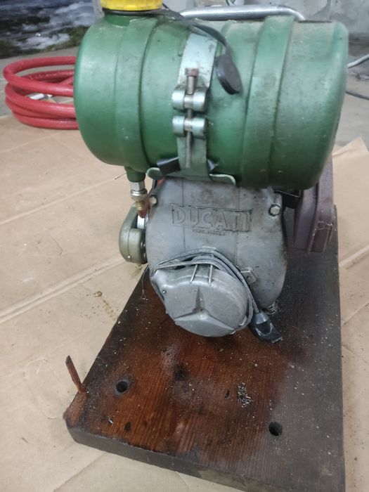 Unikat! Zabytkowa Motopompa DUCATI Model 48 – Oryginał, Kolekcjonerska
