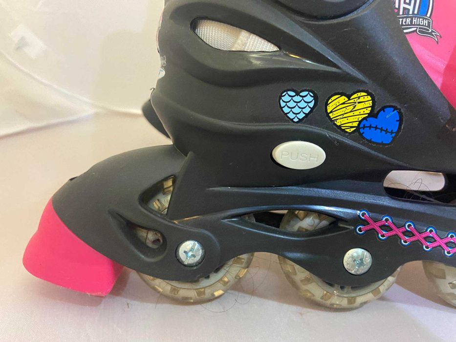 Rolki Monster High regulowane 34-37