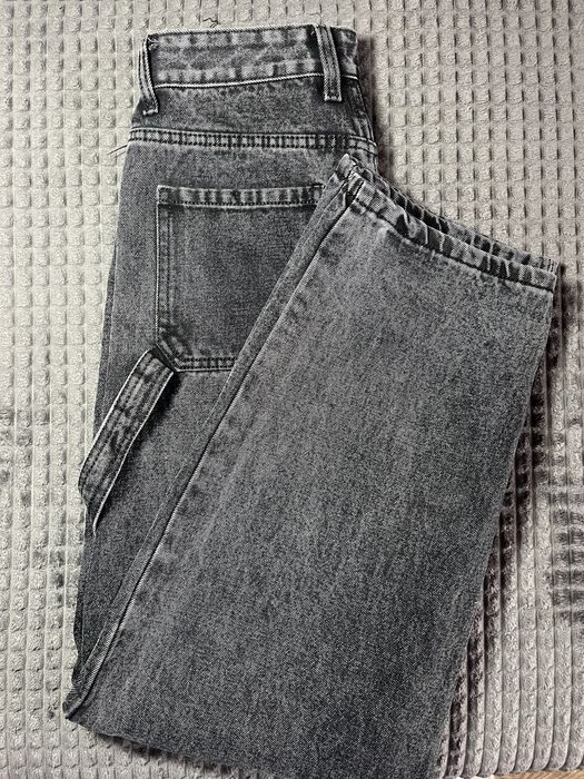 Сірі джинси баггі