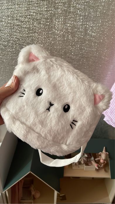 Torebka kotek pluszowa