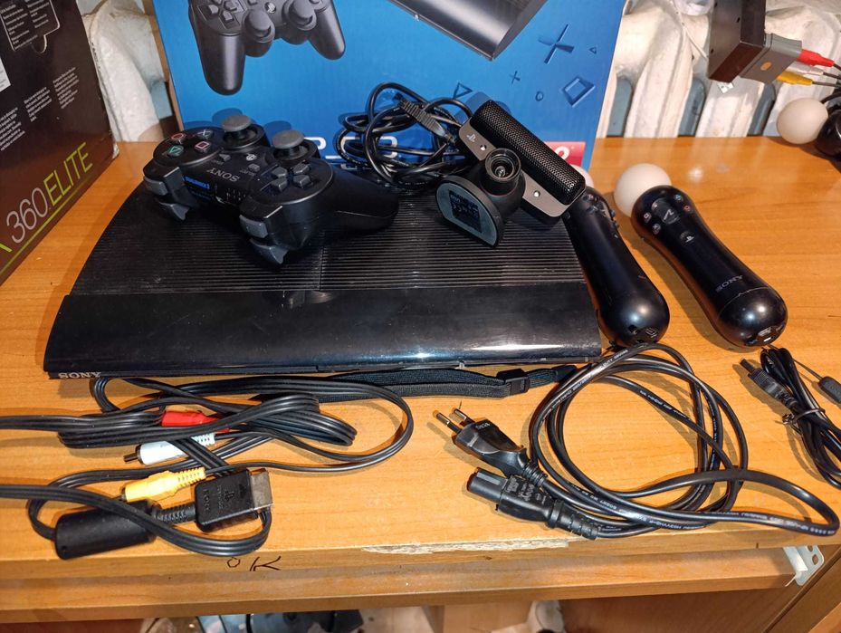 Konsola Ps3 Super slim 12Gb Stan Idealny z kartonem Nr Seryjne Zgodne