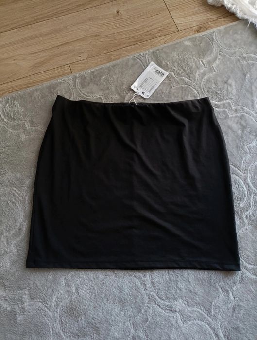 Czarna spódniczka krótka mini monki M 38