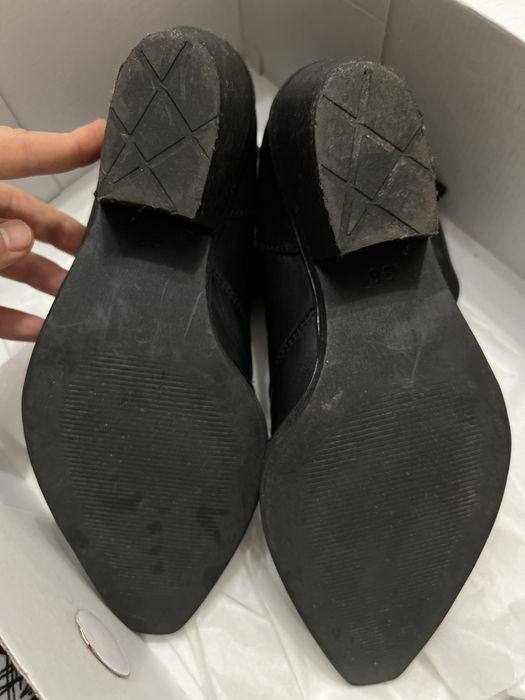 Шкіряні козаки 38 розмір