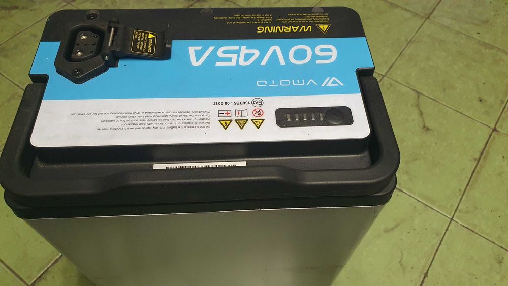 Akumulator nowej generacji litowo- jon Super Soco CPX 60v 45 Ah