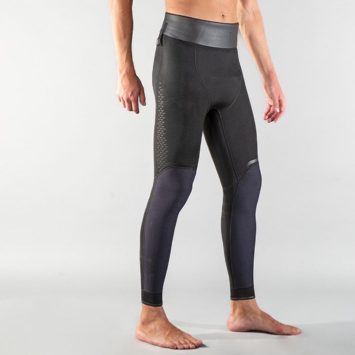 Calças de Caça submarina Homem Neoprene 5mm - SPF 900 Preto