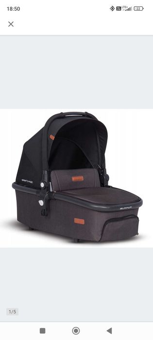 Gondola do wózka OPTIMO Air SOUL Air Anthracite