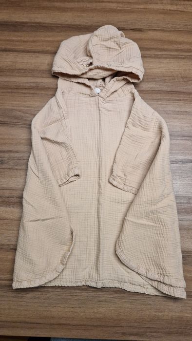 Toalha Poncho com Capuz Zara Kids 2/3 anos