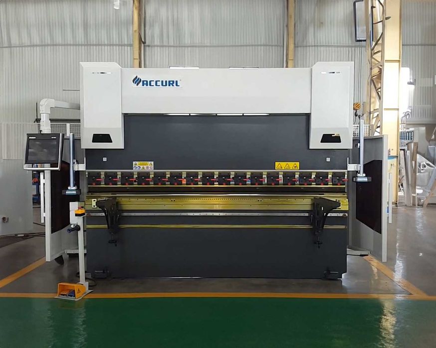Листогиб •Прес для гнуття з ЧПУ 110 т 3,2м •Accurl 32110 Delem DA 58T