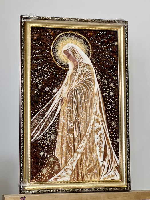 Икони из янтаря Картини з бурштину Портрети Ікони з бурштину Картини