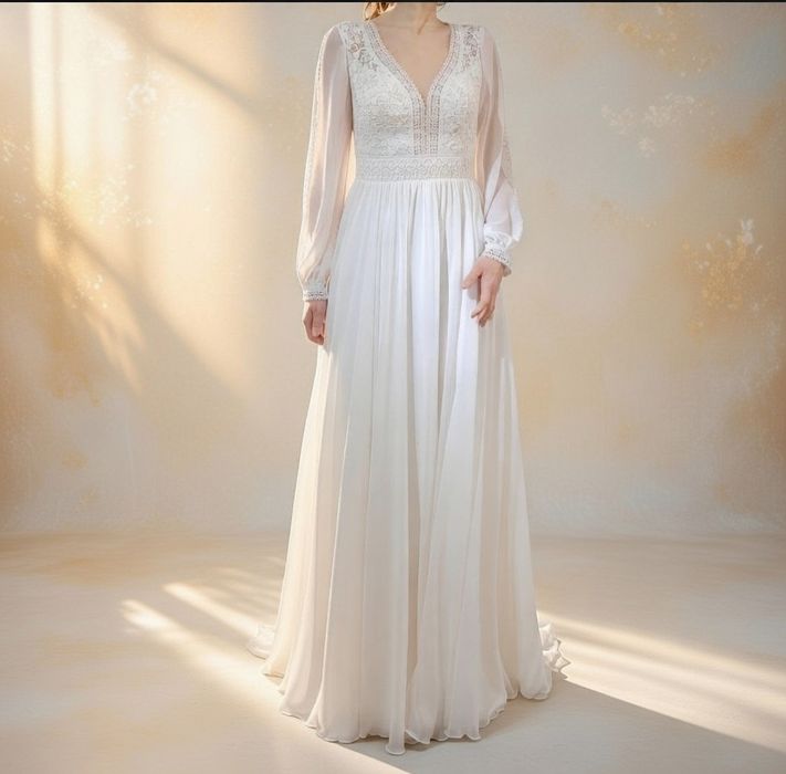 Piękna Suknia Ślubna roz. 38