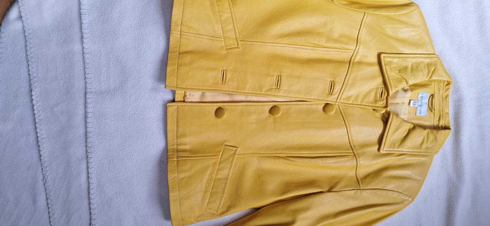 Kurteczka-marynarka skórzana