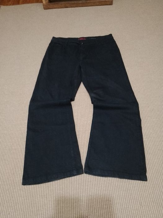Чёрные клёш джинсы Zara flared type bootcut archive