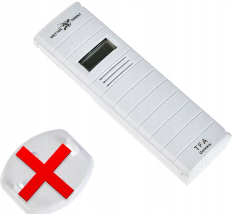 Termometr taf dostmann biały bezprzewodowy