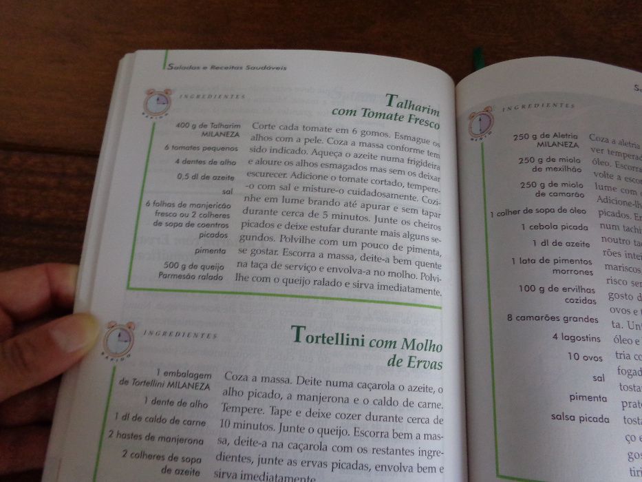 "As minhas Receitas de Massas" de Filipa Vacondeus