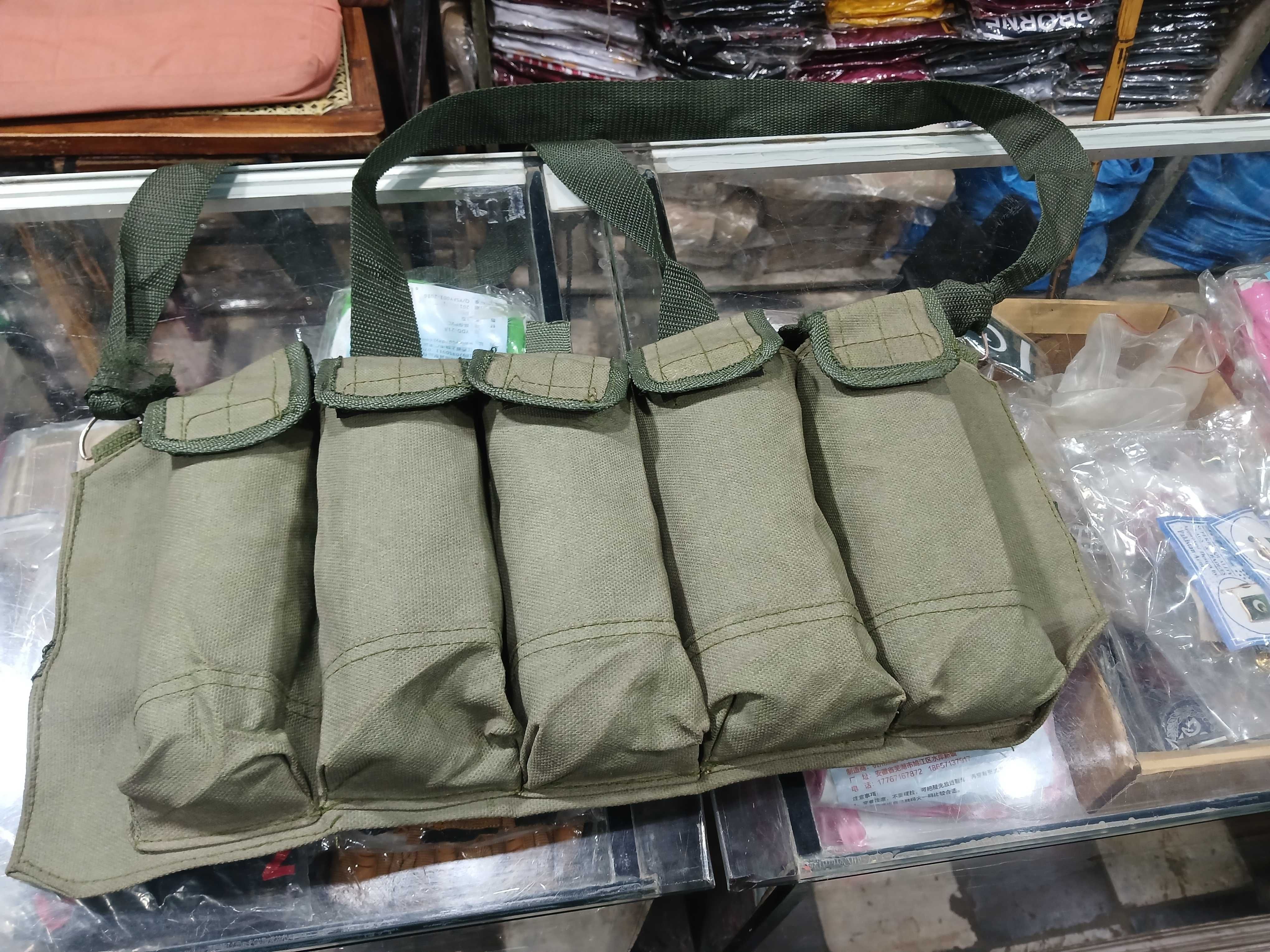 Тактическая разгрузка "Лифчик" магазинов АК-47 Афганистан Пакистан: 350 ...