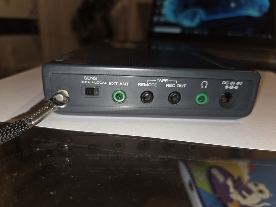 Sony ICF-SW7600 globalne Radio fal krótkich