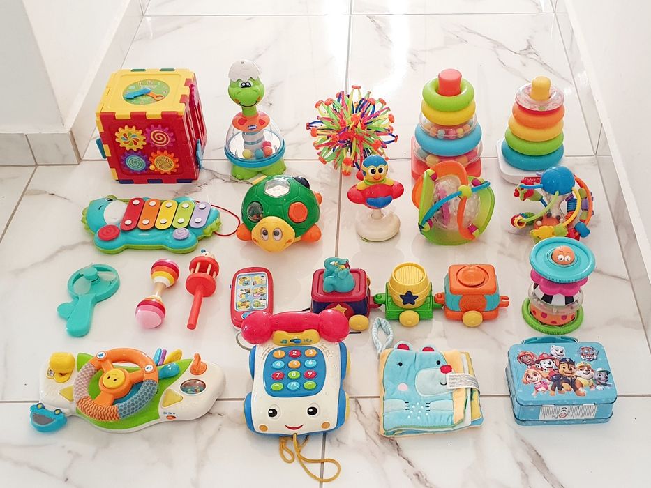 Conjunto de 20 brinquedos para bebé / criança até 3 anos