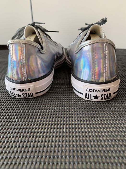Converse All Star unisex kolor szrebrny