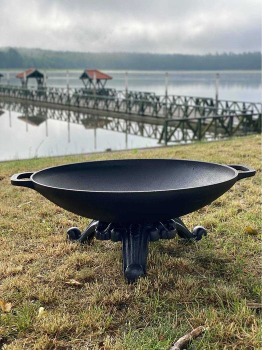 Palenisko ogrodowe grill ognisko żeliwne patio Gartenherd