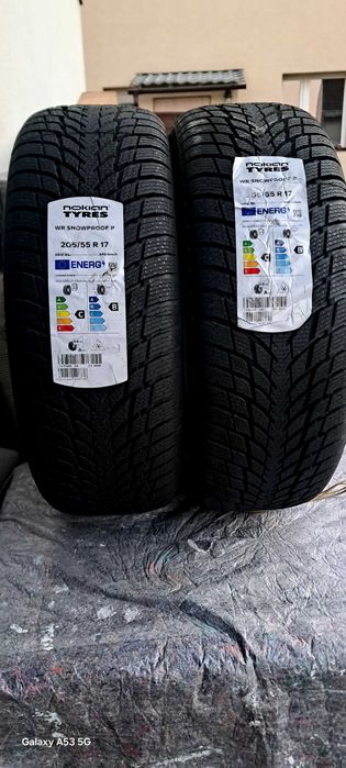 2 x 205/55/17 Nokian Tires WR snowproof P Trzcianka • OLX.pl