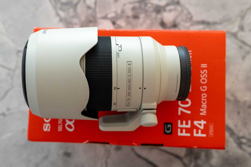 Obiektyw Sony FE 70-200 mm F4 Macro OSS II - Jak nowy Gwarancja, FV23%