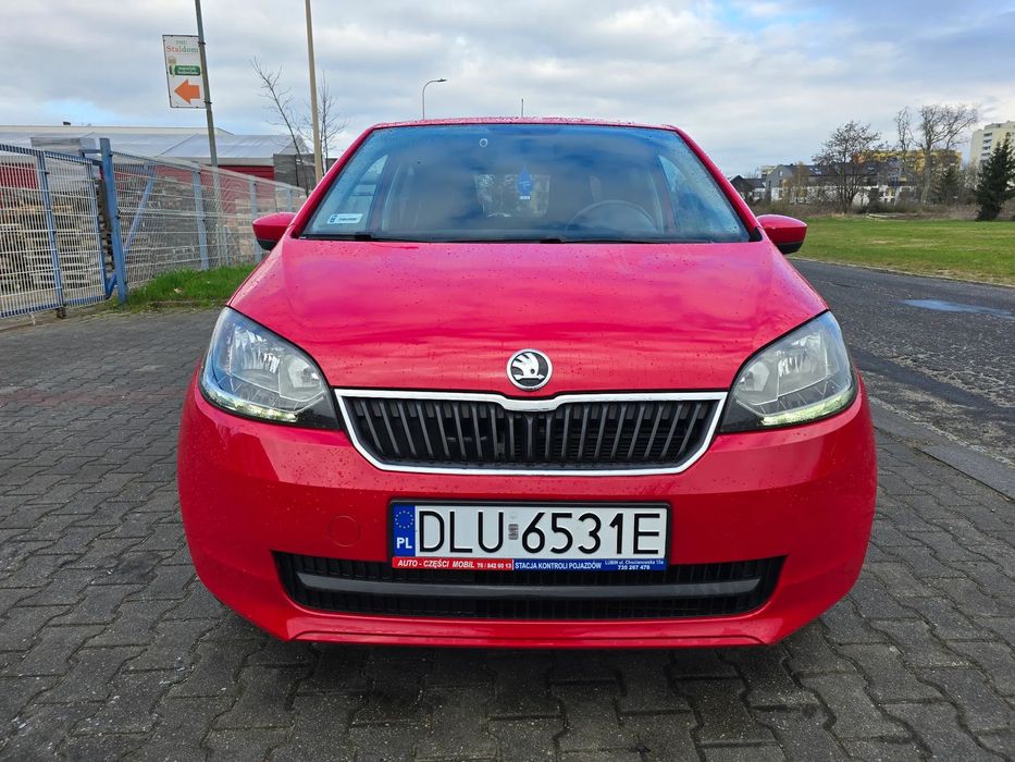 Skoda Citigo Skoda CITIGO 1.0 LPG 2016r Klimatyzacja Faktura Vat