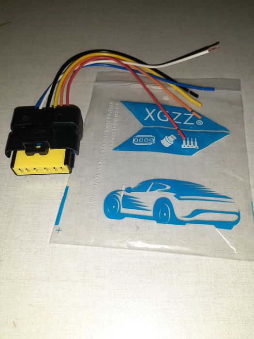 разьём бензонасоса Ситроен, Пежо, 6-ти контактный, Новый.