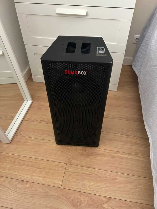 Coluna Bluetooth Sharp SumoBox (120W - Preto)