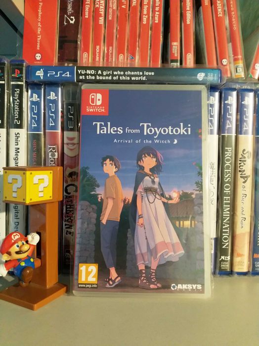 Tales from Toyotoki Arrival of the Witch Visual Novel Nintendo Switchh