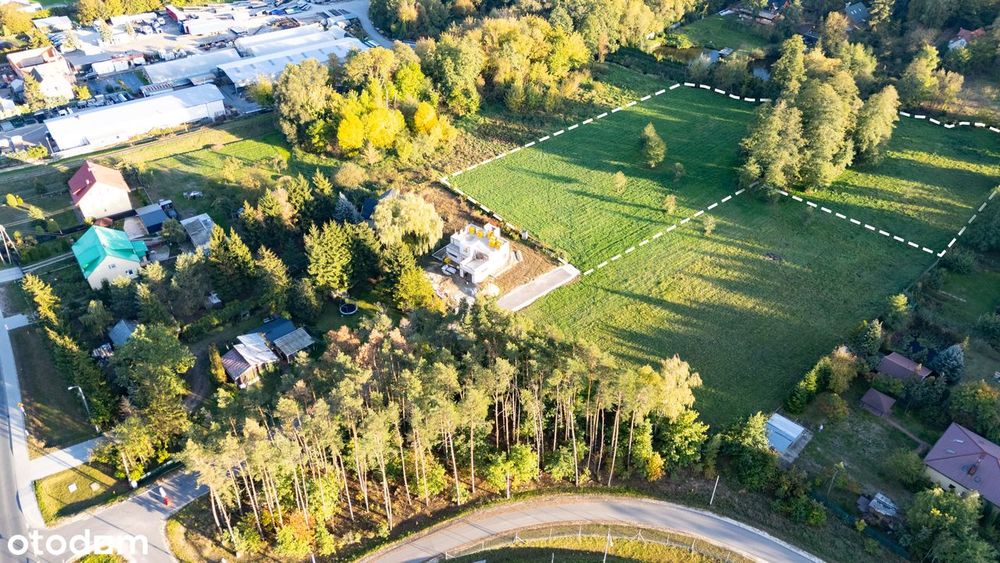 Działka budowlana Ruda k. Tarczyna - Widok 2