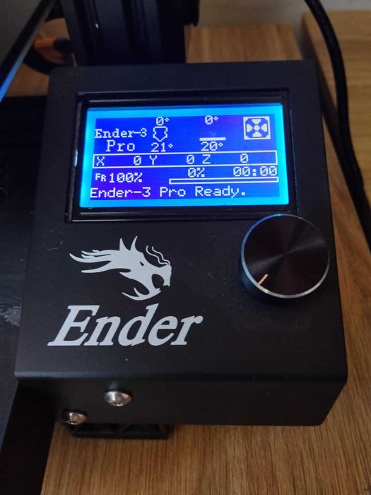drukarka 3d ender3pro z ulepszeniami i bltouch