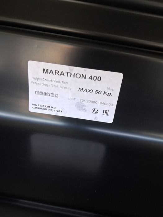 Barco de bagagem menabo marathon 400 novo