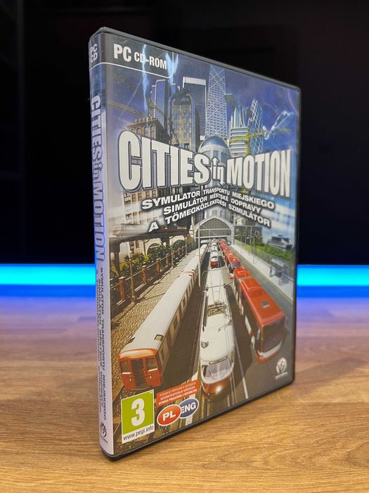 Cities in Motion (PC PL 2011) DVD BOX kompletne premierowe wydanie