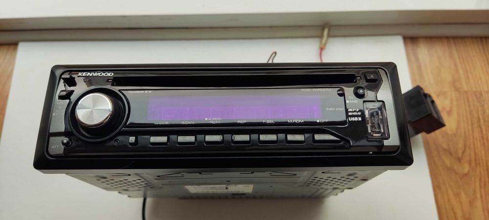 Kenwood KDC-W4537U ЦАП 24-бит 4х50 магнитола - оригинал!