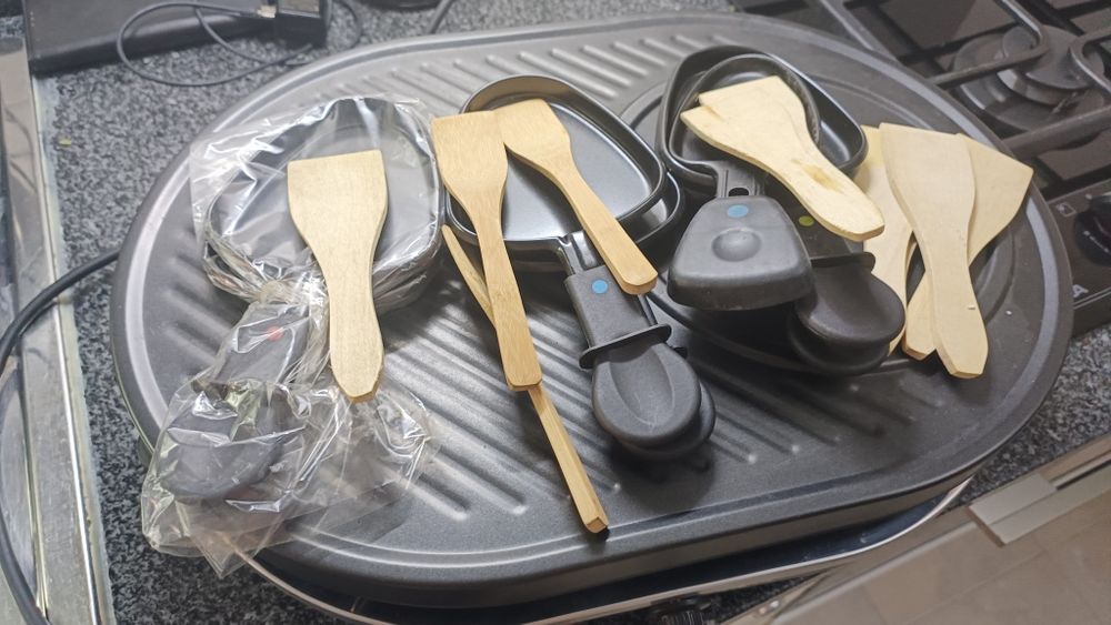Raclette grill como novo