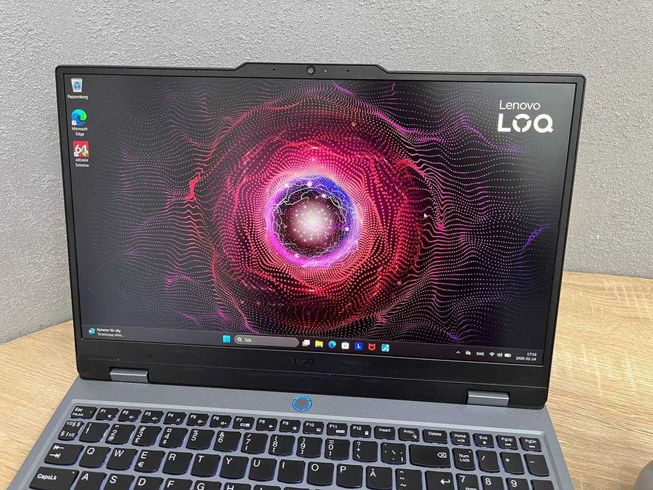 Lenovo loq 15ARP9HS FullHD144Hz R7-7435HS RTX4060 8GB 24DDR5/SSD512