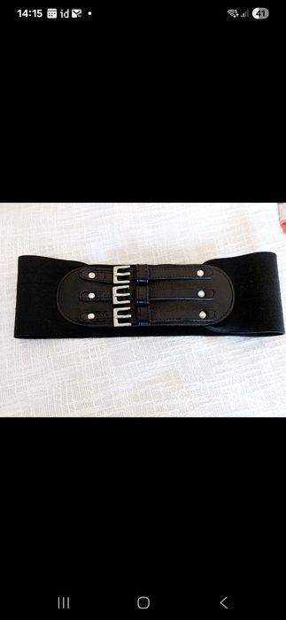 Cinto preto elegante